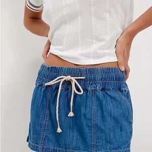 We The Free by Free People Madeline Pull-On Skort - XS